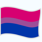 Bendera bisexual emoji