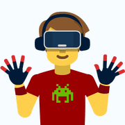 Man VR player