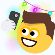 Selfie Diwali" Emoticon